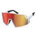 WHITE MATT / RED CROME