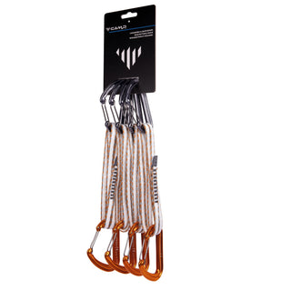 CAMP SET 4 ALPINE EXPRESS DYNEEMA SET 4 RINVII CON FETTUCCIA IN Dyneema® 10 mm x 60 cm
