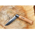OPINEL N°08 COLTELLO TASCABILE IN ACCIAIO INOSSIDABILE E MANICO IN FAGGIO