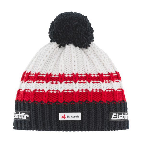 EISBAR KOVA POMPON MU SKA BERRETTO INVERNALE IN MISTO LANA MERINO - DISPONIBILE IN 2 COLORI