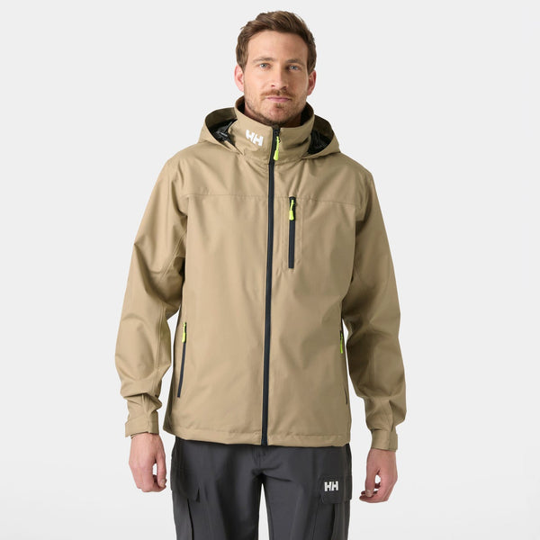 HELLY HANSEN CREW HOODED JACKET 2.0 UOMO GIACCA LEGGERA IMPERMEABILE