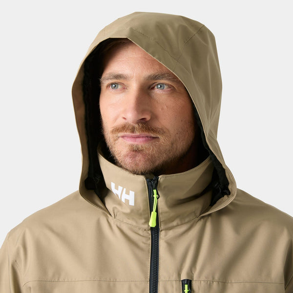 HELLY HANSEN CREW HOODED JACKET 2.0 UOMO GIACCA LEGGERA IMPERMEABILE