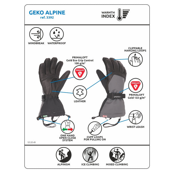 CAMP GEKO ALPINE GUANTO UNISEX