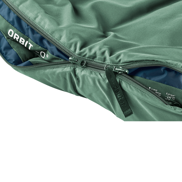 DEUTER ORBIT 0° SACCO A PELO +5°C/0°C LEGGERO E COMPATTO