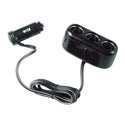LAMPA TRIPLE SOCKET CABLE EXTENSION Presa corrente tripla con prolunga 12/24V