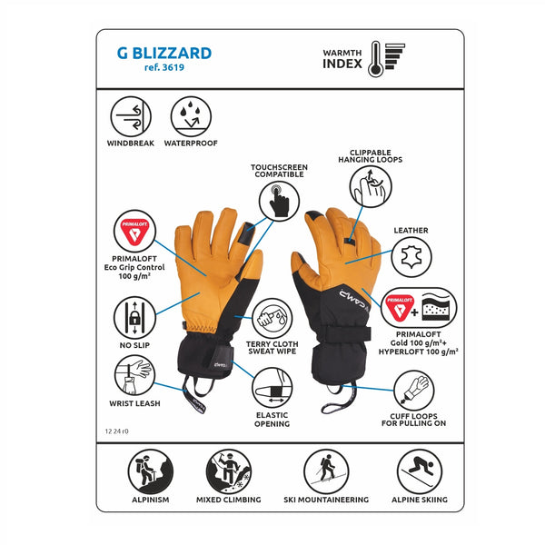 CAMP G BLIZZARD GUANTO UNISEX