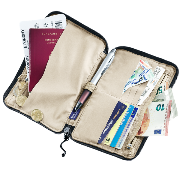 DEUTER TRAVEL WALLET PORTAFOGLIO/PORTAOGGETTI DA VIAGGIO - DISPONIBILE IN 2 COLORI