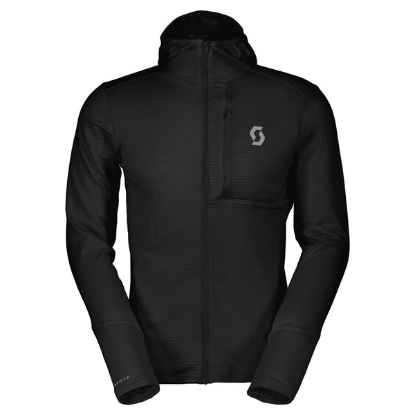 SCOTT DEFINED LIGHT HOODY UOMO SECONDO STRATO TRASPIRANTE CON CAPPUCCIO - DISPONIBILE IN 2 COLORI