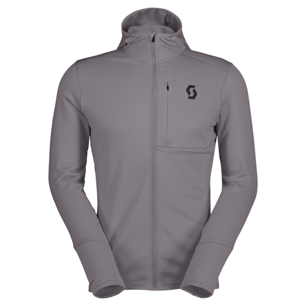 SCOTT DEFINED LIGHT HOODY UOMO SECONDO STRATO TRASPIRANTE CON CAPPUCCIO - DISPONIBILE IN 2 COLORI