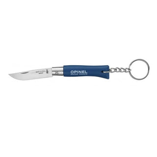 OPINEL COLTELLINO N°4 CON LAMA IN ACCIAO INOSSIDABILE 5cm E ANELLO PORTACHIAVI - DISPONIBILE IN 4 COLORI