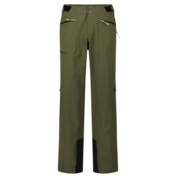 SCOTT EXPLORAIR SOFTSHELL UOMO PANTALONI DA SCI ALPINISMO RINFORZATI