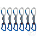 MAMMUT Crag Keylock 10 cm Indicator 6-Pack Quickdraws SET 6 RINVII DA 10cm