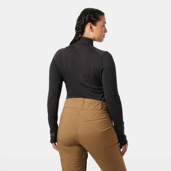 HELLY HANSEN LIFA MERINO MIDW 1/2 ZIP MAGLIA INTIMA DONNA CON ZIP