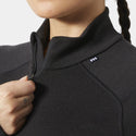 HELLY HANSEN LIFA MERINO MIDW 1/2 ZIP MAGLIA INTIMA DONNA CON ZIP