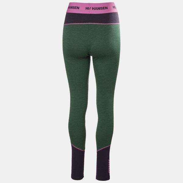HELLY HANSEN LIFA MERINO MIDWEIGHT PANT DONNA PANTALONE INTIMO TERMICO IN LANA MERINO