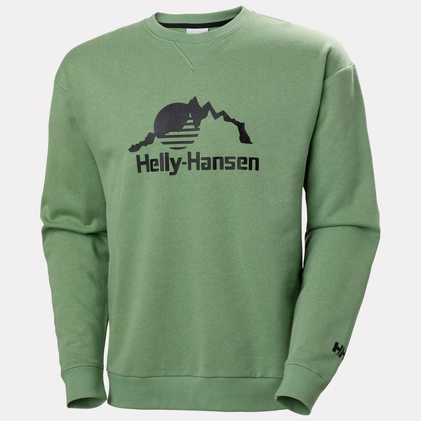 HELLY HANSEN YU CREW SWATER 2.0 FELPA SENZA CAPPUCCIO IN COTONE - NUOVI ARRIVI WINTER 24/25