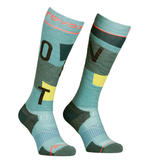 ORTOVOX FREERIDE LONG SOCKS COZY CALZETTONI TECNICI DONNA DA FREERIDE CALDI E PREFORMATI CON MERINO PER IL MASSIMO COMFORT - DISPONIBILE IN 2 COLORI