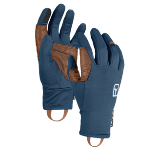 Compra deep-ocean ORTOVOX FLEECE LIGHT GLOVE GUANTO UOMO IN PILE LEGGERO MISTO LANA MERINO - DISPONIBILE IN 3 COLORI