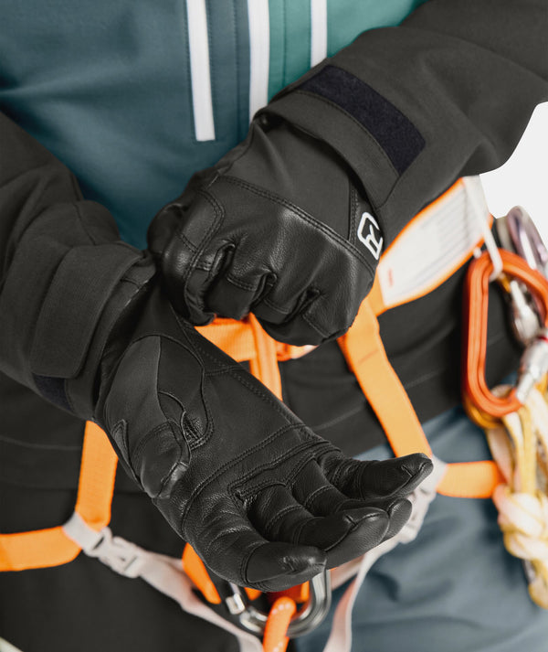 ORTOVOX MOUNTAIN GUIDE GLOVE GUANTO IN PELLE VERSATILE E ROBUSTO - DISPONIBILE IN 2 COLORI