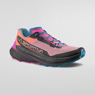 LA SPORTIVA PRODIGIO WOMAN SCARPA DA TRAIL RUNNING/ULTRA TRAIL AMMORTIZZATA COLORE ROSE/SPRINGTIME