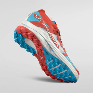 LA SPORTIVA LEVANTE DONNA SCARPA DA TRAIL RUNNING LEGGERA E AMMORTIZZATA DONNA- COLORE HIBISCUS/MALIBU BLUE