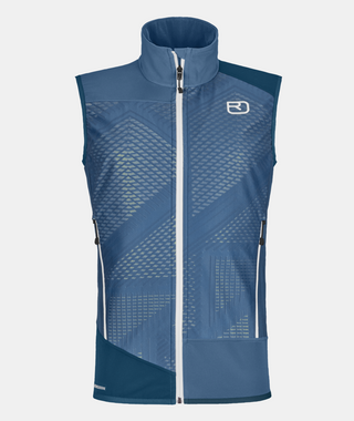 Compra mountain-blue GILET ORTOVOX COL BECCHEI VEST UOMO