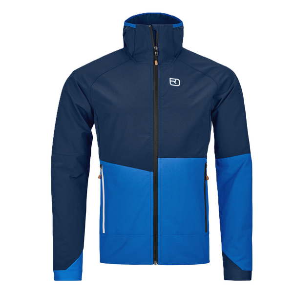 ORTOVOX PUNTA BERRINO HOODED JACKET UOMO SOFTSHELL CON CAPPUCCIO - DISPONIBILE IN 2 COLORI