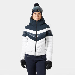 HELLY HANSEN IMPERIAL SHORT PUFFY JACKET DONNA GIACCA DA SCI CON TECNOLOGIA RECCO®