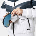 HELLY HANSEN IMPERIAL SHORT PUFFY JACKET DONNA GIACCA DA SCI CON TECNOLOGIA RECCO®