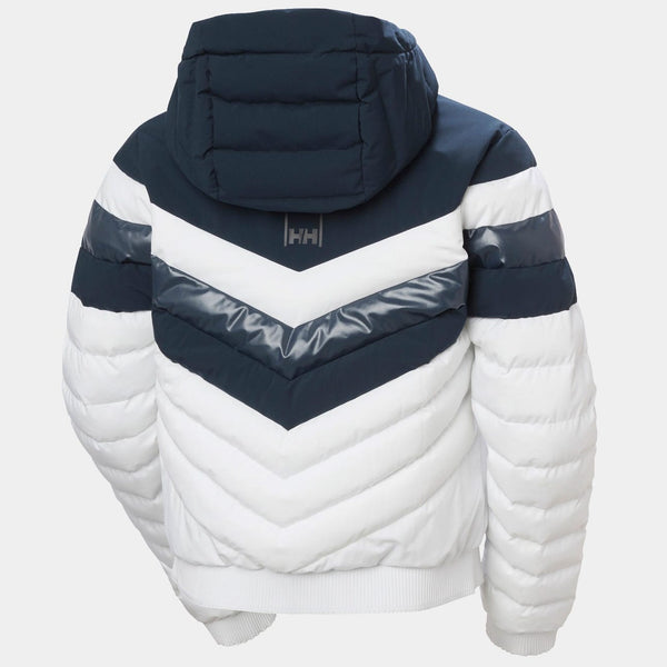 HELLY HANSEN IMPERIAL SHORT PUFFY JACKET DONNA GIACCA DA SCI CON TECNOLOGIA RECCO®
