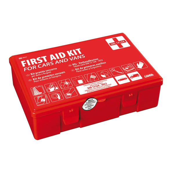 LAMPA FIRST AID KIT VALIGETTA KIT PRONTO SOCCORSO PER AUTO E FURGONI