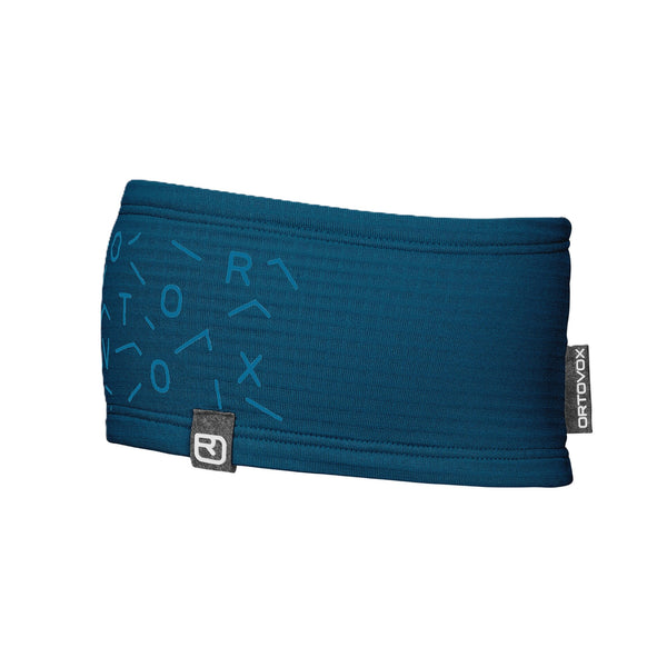 ORTOVOX FLEECE LIGHT GRID HEADBAND FASCIA DA TESTA IN LANA MERINO