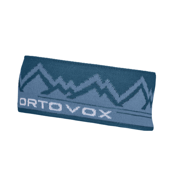 ORTOVOX PEAK HEADBAND FASCIA DA TESTA UNISEX IN LANA MERINO - DISPONIBILE IN 2 COLORI