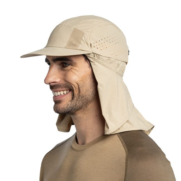 BUFF DESERT CAP SOLID BERRETTO MULTIFUNZIONE A PROTEZIONE COMPLETA DAI RAGGI UV