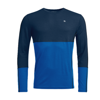 ORTOVOX 185 ROCK'N'WOOL LONG SLEEVE MAGLIA INTIMA UOMO IN 100% LANA MERINO - DISPONIBILE IN VARI COLORI!