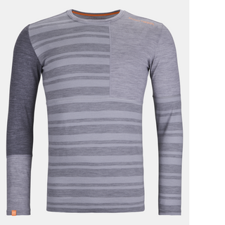 ORTOVOX 185 ROCK'N'WOOL LONG SLEEVE MAGLIA INTIMA UOMO IN 100% LANA MERINO - DISPONIBILE IN VARI COLORI!