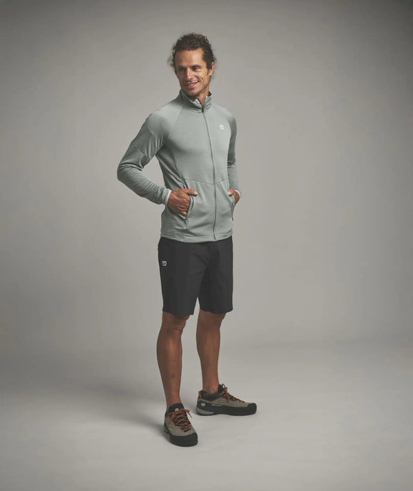 ORTOVOX FLEECE LIGHT GRID JACKET UOMO - DISPONIBILE IN 2 COLORI