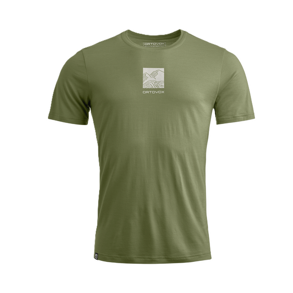 ORTOVOX 120 COOL TEC ABSTRACT TS UOMO - DISPONIBILE IN 2 COLORI - NUOVI ARRIVI SS25