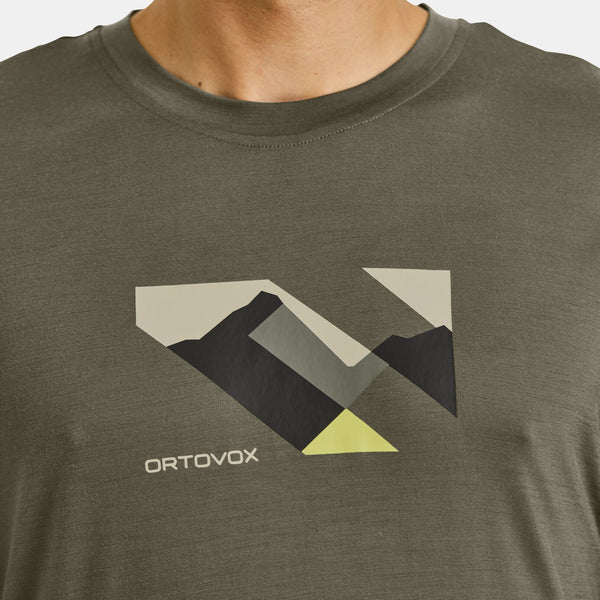 ORTOVOX 140 COOL LANDSCAPE TS UOMO - DISPONIBILE IN 2 COLORI - NUOVI ARRIVI SS25