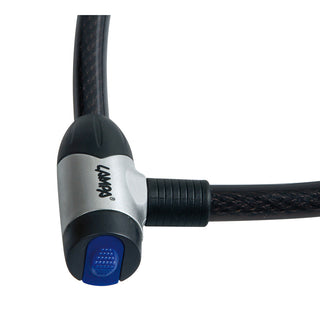 LAMPA CABLE CAVO ANTIFURTO IN ACCIAIO Ø 15 mm - 80 cm