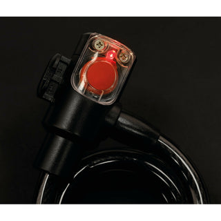 LAMPA ASPER Cavo antifurto in acciaio con luce Led - Ø 12 mm - 100 cm