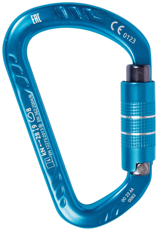 CAMP GUIDE XL 2LOCK Moschettone in lega d'alluminio con chiusura 2LOCK - DISPONIBILE IN 3 COLORI