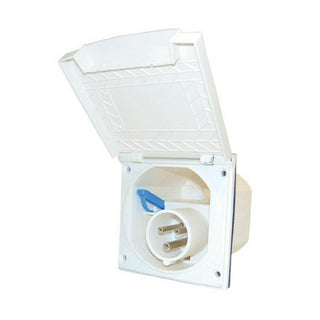 HABA PRESA ESTERNA CAMPER 220-230V 128 x 122 mm