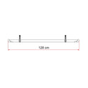 FIAMMA RAIL QUICK PRO 128 CANALINA PORTABICI - DISPONIBILE IN 2 COLORI