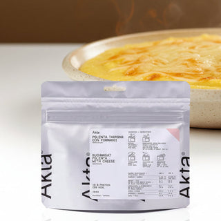 AKTA POLENTA TARAGNA CON FORMAGGI - PASTO LIOFILIZZATO BIOLOGICO 550 kcal