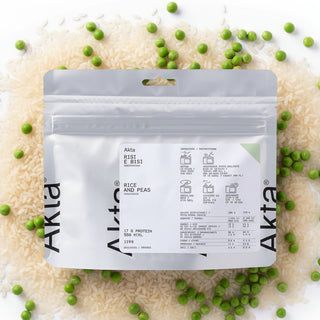 AKTA RISI E BISI - PASTO LIOFILIZZATO BIOLOGICO 550 kcal riso e piselli