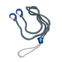 BLUE ICE HYDRA LEASH ULTRALEGGERA CON DOPPIO MOSCHETTONE