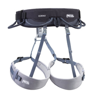 Compra dark-grey PETZL CORAX NEW 2024 Imbracatura d’arrampicata confortevole e interamente regolabile per la pratica indoor e in falesia