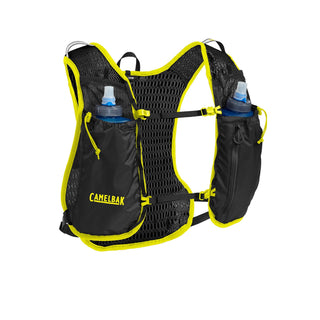 CAMELBAK TRAIL RUN VEST Gilet running con 2 Flask incorporate Colore Black/Safety Yellow