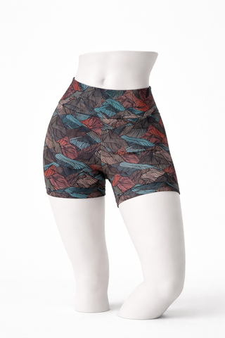 RUPE SHORTS LEGGINS TECNICO A PANTALONCINO DONNA - FANTASIA PEAKWAVE
